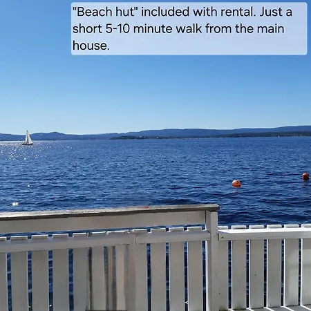 Panoramic Oslofjord Views With Private Hut Nesoddtangen