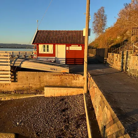 Panoramic Oslofjord Views With Private Hut Nesoddtangen