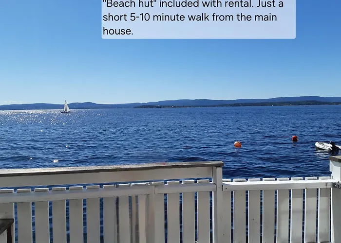 Oslo Fjord Views With Your Own Private Hut At Flaskebekk Nesoddtangen