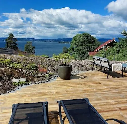 Oslo Fjord Views With Your Own Private Hut At Flaskebekk Nesoddtangen