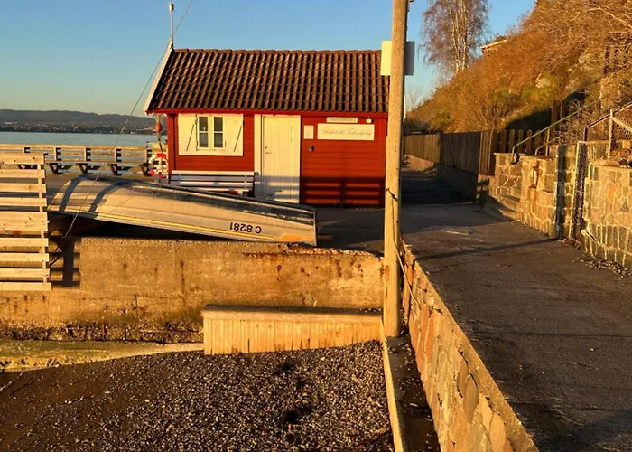 Oslo Fjord Views With Your Own Private Hut At Flaskebekk Nesoddtangen